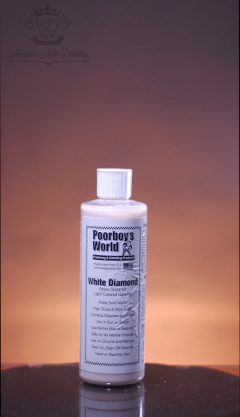 Poorboy`s World White Diamond Show Glaze - Showgloss abrasive free polish 473ml